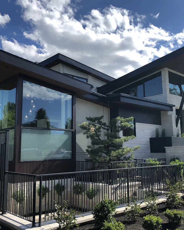 A modern single-family home